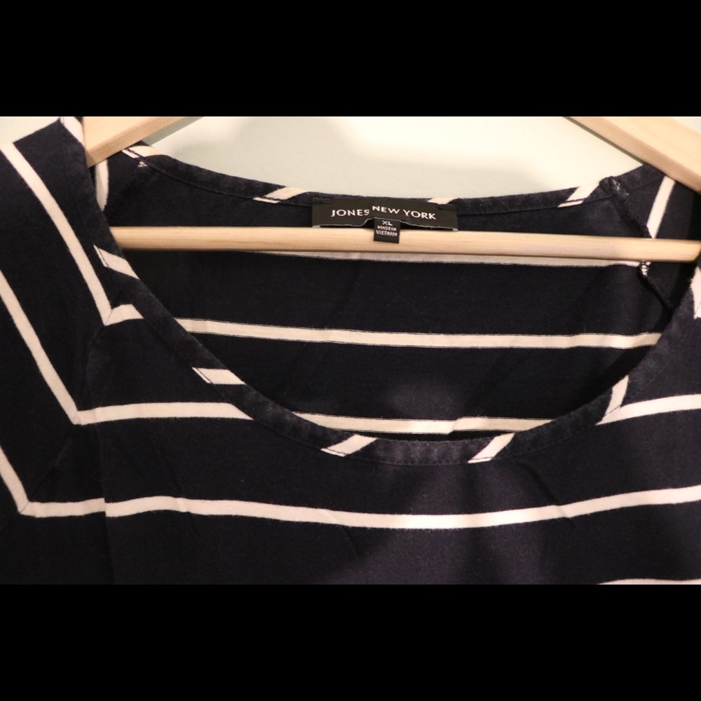 Jones New York striped dress